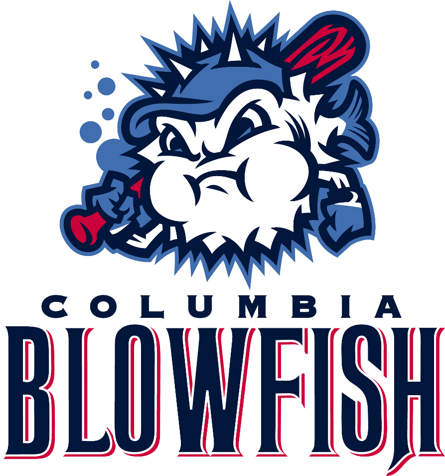 Columbia Blowfish 2011-Pres Primary Logo iron on heat transfer